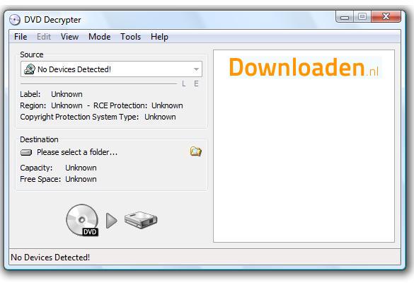 knelpunt eenvoudig rechtdoor DVD Decrypter voor Windows downloaden - Gratis DVD's Rippen