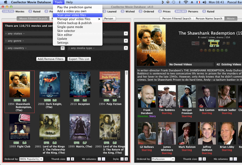 coollector movie database 4.0 coollector movie database 4.0