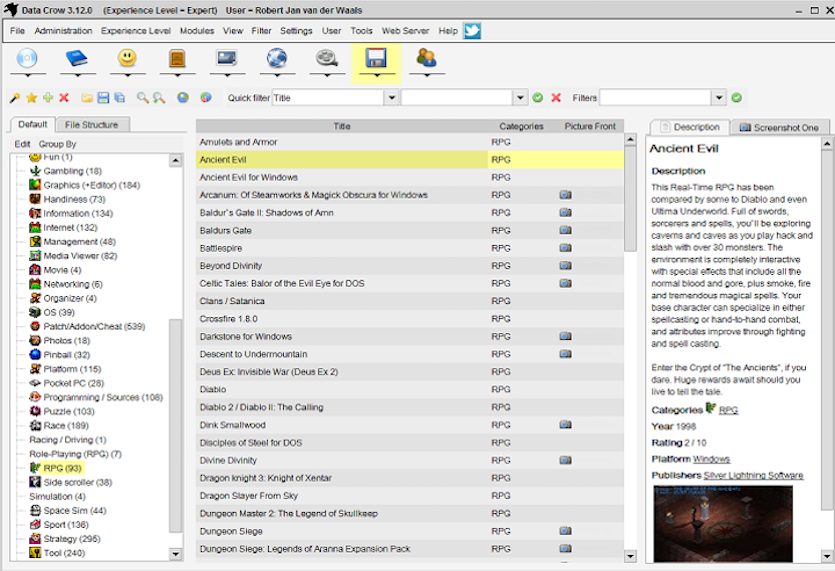 datacrow client datacrow client