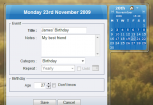 Desktop Calendar