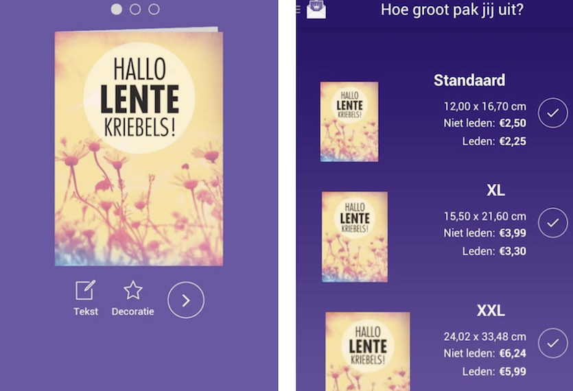 Kampioenschap Metropolitan Snel Hallmark Kaarten App voor iOS en Android - Gratis op Downloaden.nl