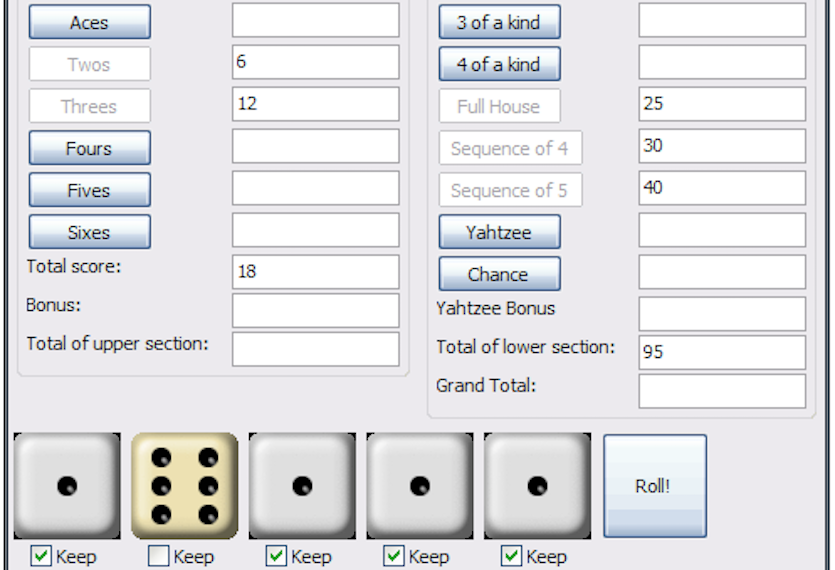 open yahtzee downloaden - gratis yahtzee spel spelen - download gratis!