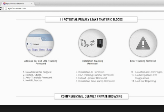 Epic privacy browser for mac